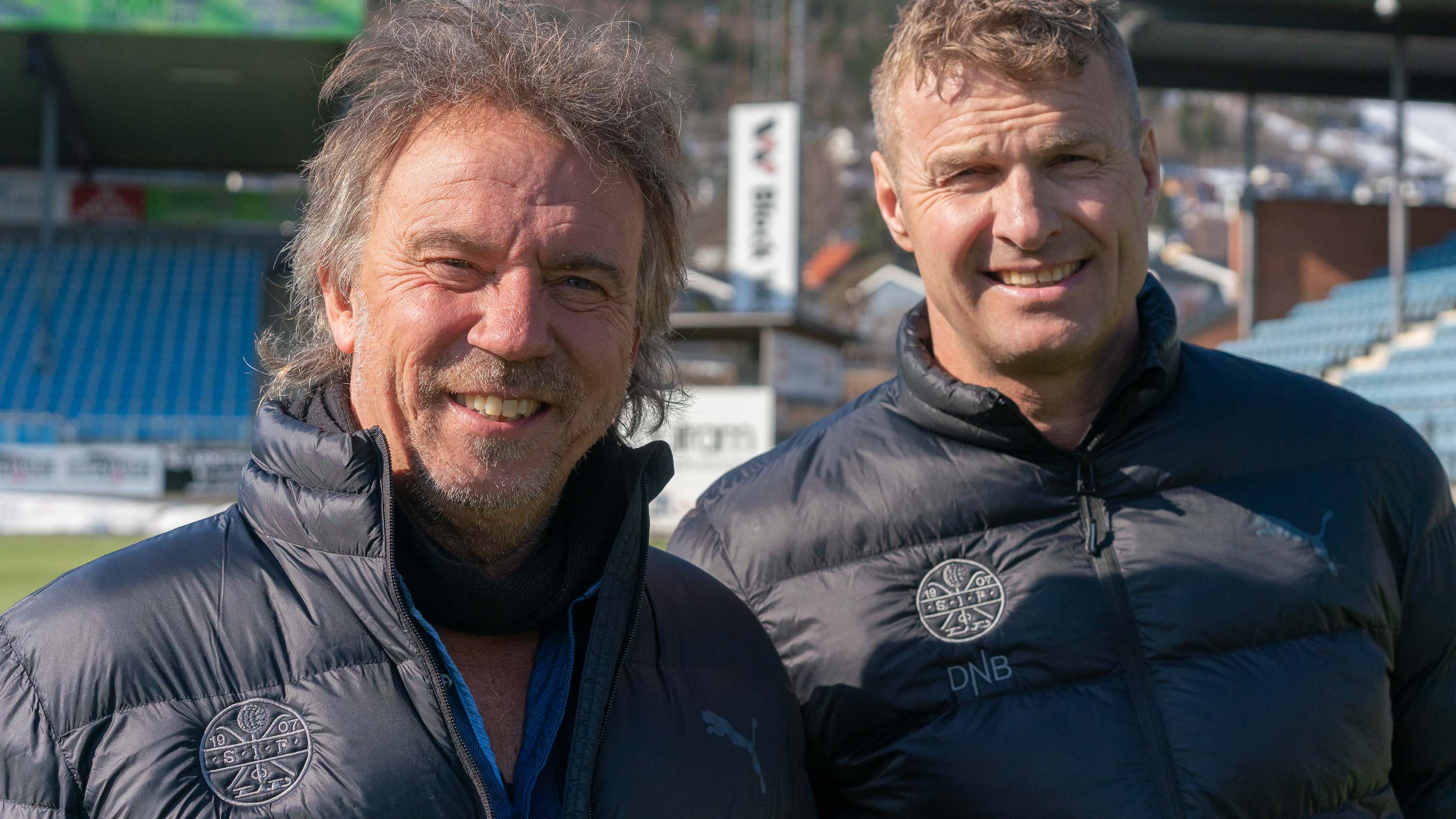 Flo og Marthinsen foran Ælv Classico